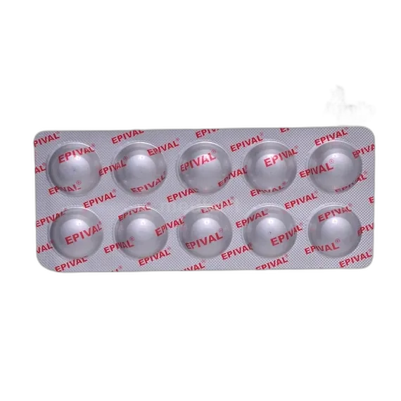 epival 200mg tablet 10's